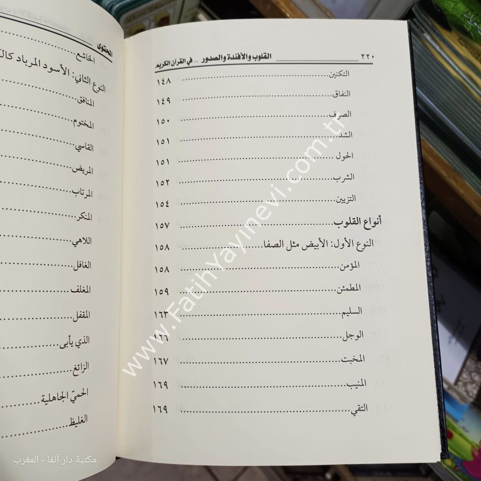 القلوب والأفئدة والصدور في القرآن الكريم