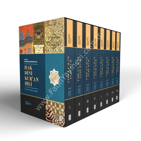 Hak Dini Kur'an Dili (8 Cilt Kutulu Set) / Elmalılı Muhammed Hamdi Yazır
