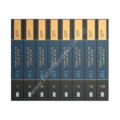 Hak Dini Kur'an Dili (8 Cilt Kutulu Set) / Elmalılı Muhammed Hamdi Yazır