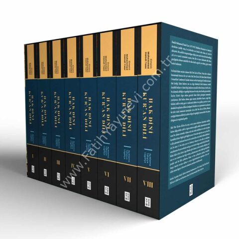 Hak Dini Kur'an Dili (8 Cilt Kutulu Set) / Elmalılı Muhammed Hamdi Yazır