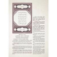 Kuranı Azim ve Tefsirli Meali Şerifi Orta Boy Sert Kapak Ciltli
