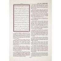 Kuranı Azim ve Tefsirli Meali Şerifi Orta Boy Sert Kapak Ciltli