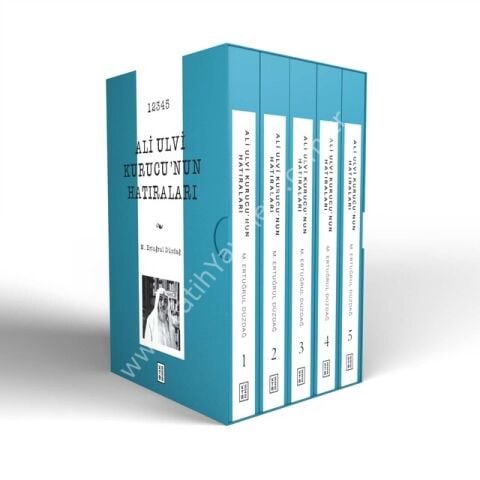 Ali Ulvi Kurucu’nun Hatıraları (5 Cilt Kutulu Set)  M. Ertuğrul Düzdağ