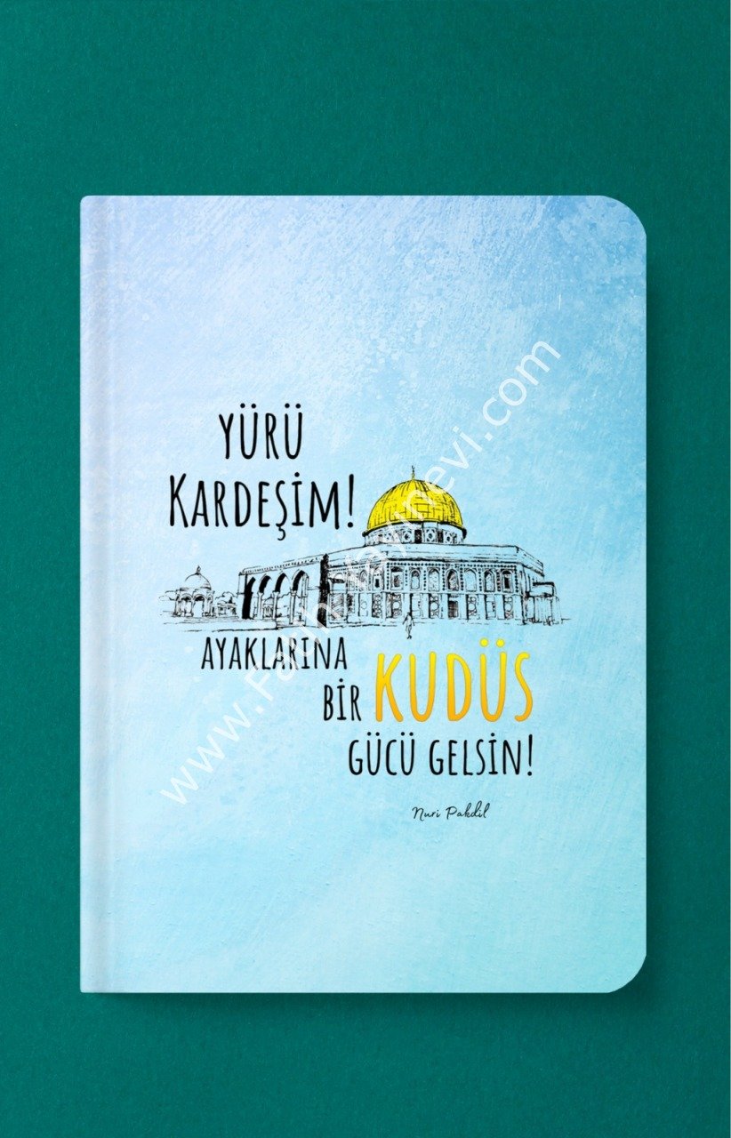 Kudüs - A5 Çizgili Defter  Defter
