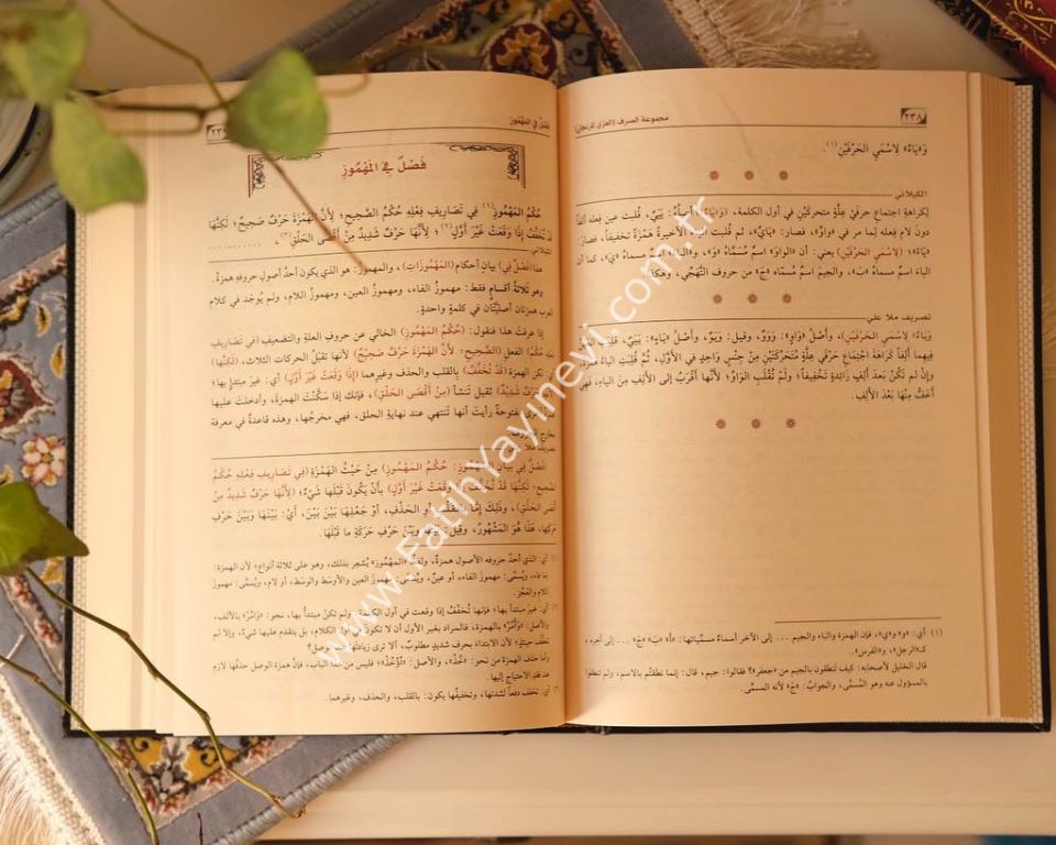 Mecmuʿatu's-Sarf ve Şurûhuhâ ve Havâşîhâ / مجموعة الصرف وشروحها وحواشيها