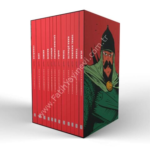 Cenk Hikâyeleri Kutulu Set (12 Kitap)  / Yavuz Bahadıroğlu