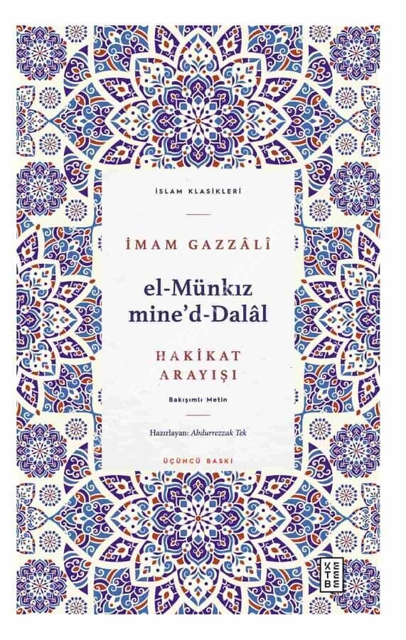 El Münkız mine’d-Dalâl /İmam Gazzâlî