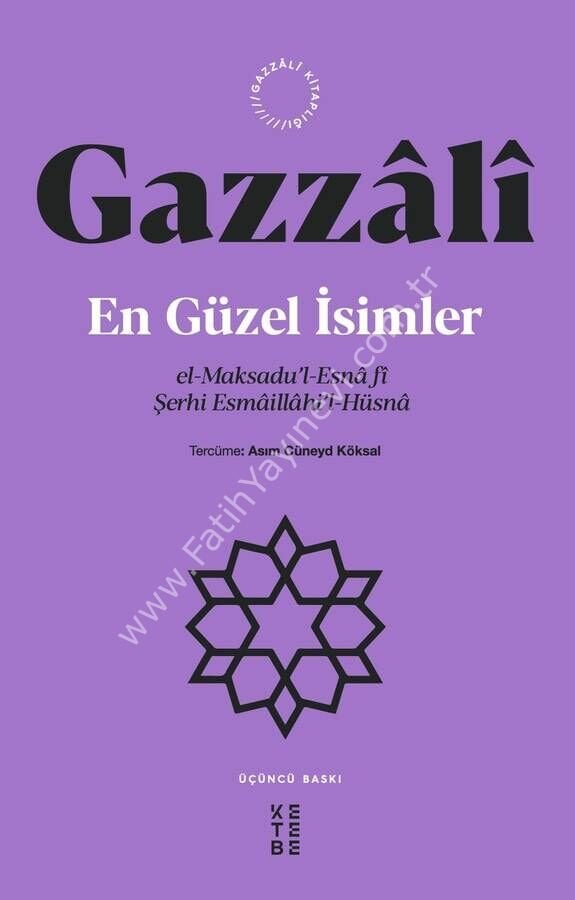 En Güzel İsimler / İmam Gazzâlî