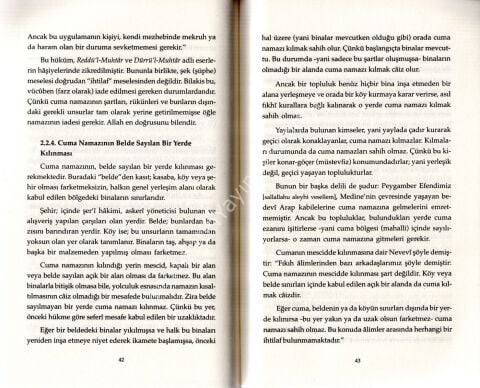 CUMA NAMAZI VE HÜKÜMLERİ صلاة الجمعة وأحكامها