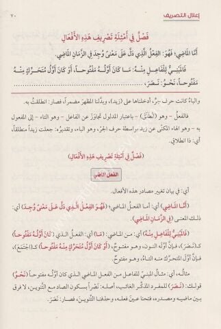 İLALUT TASRİF ALE TASRİFUZ ZENCANİ اعلال التصريف علي تصريف الزنجاني